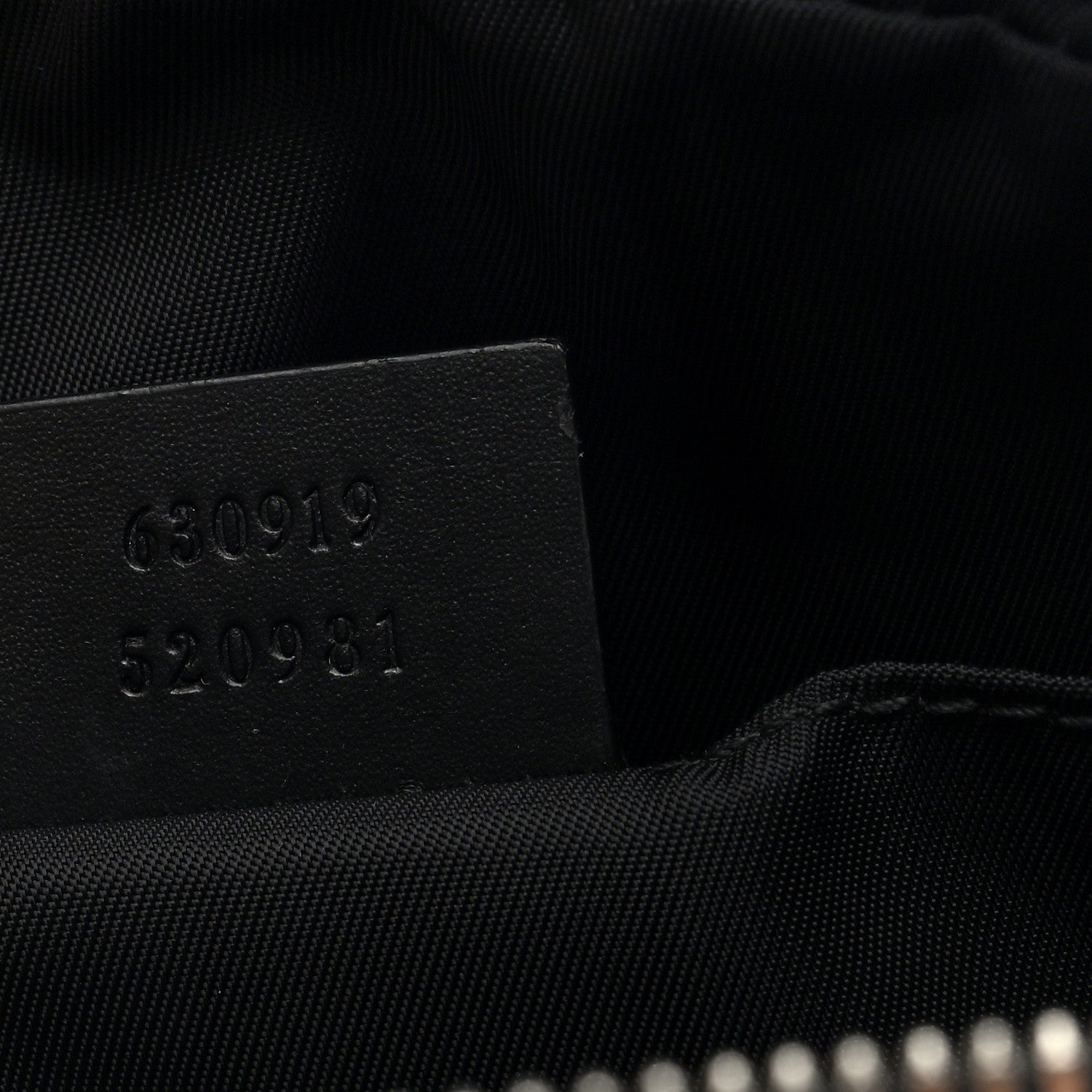 Gucci Canvas Web Slim Belt Bag Black 6 of 9