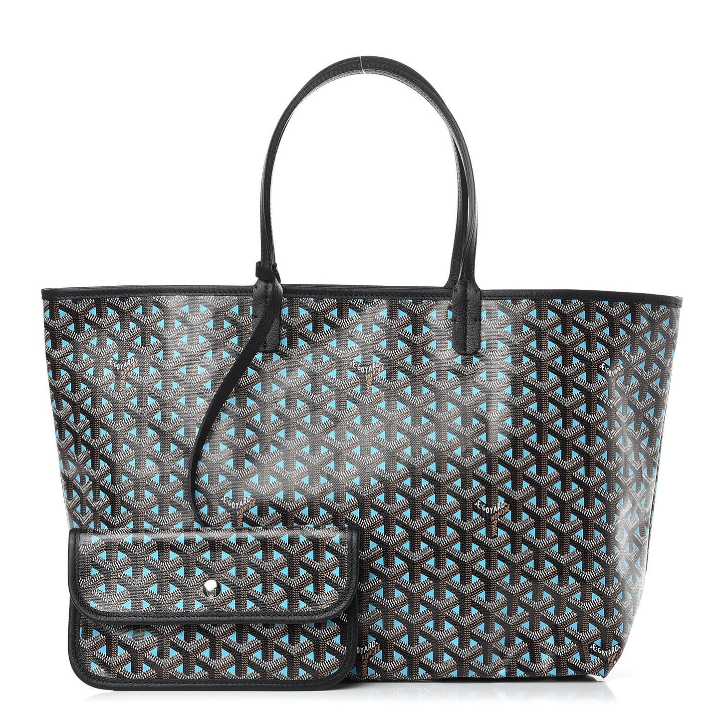 Goyardine Saint Louis Claire Voie PM Black Blue