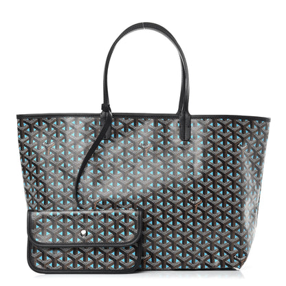 Goyard Goyardine Saint Louis Claire Voie PM Black Blue 1 of 12