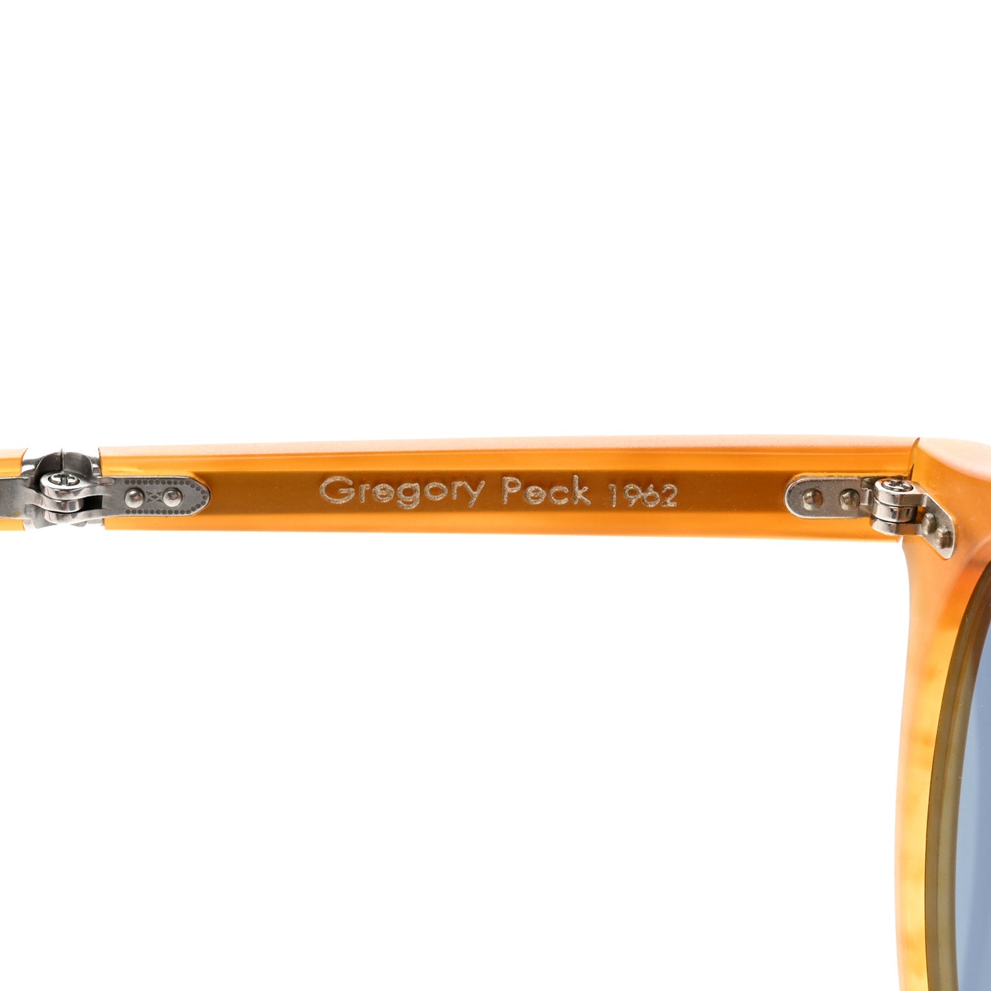 Gregory Peck 1962 Sunglasses Amber Tortoise