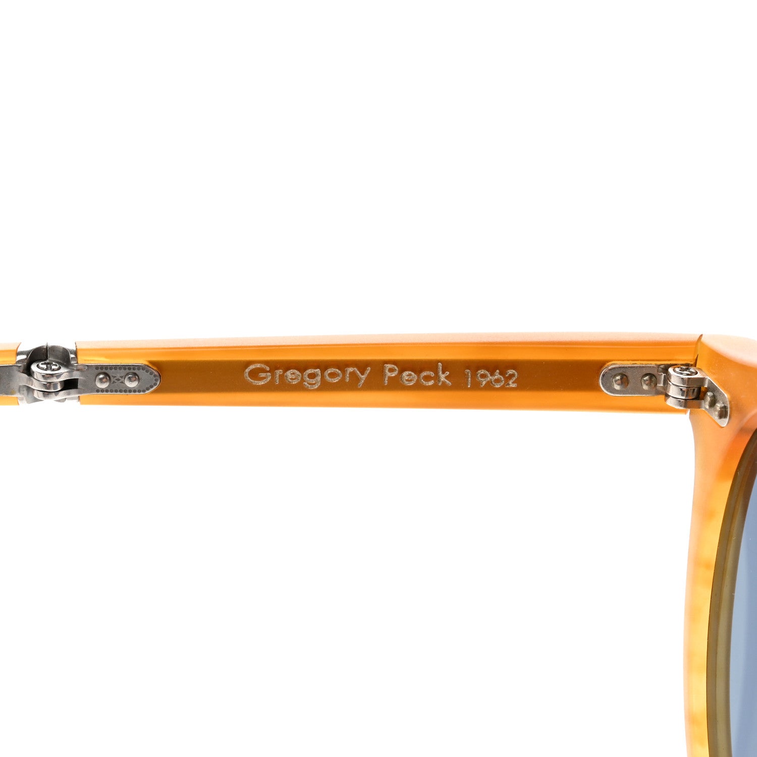 Oliver Peoples Gregory Peck 1962 Sunglasses Amber Tortoise 6 of 10