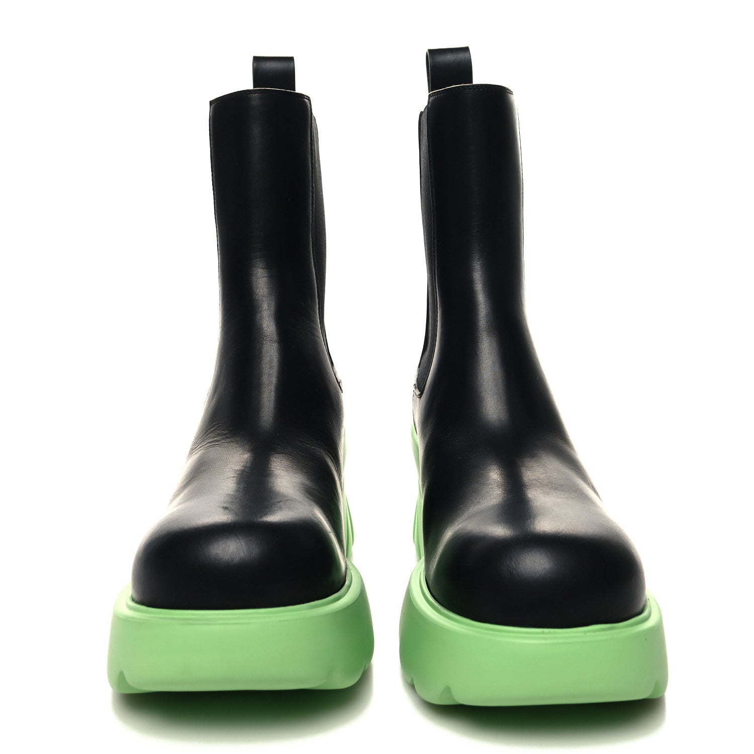 Bottega Veneta Calfskin The Flash Chelsea Boots 40 Pistachio 2 of 9