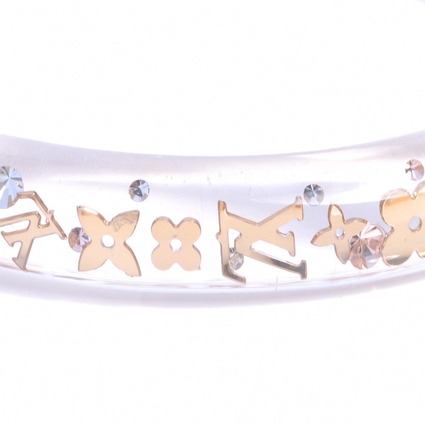 Inclusion Bracelet PM Medium Size Transparent