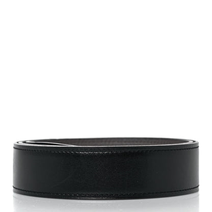 Hermes Box Togo 32mm Belt Strap 80 Black Etain 2 of 5