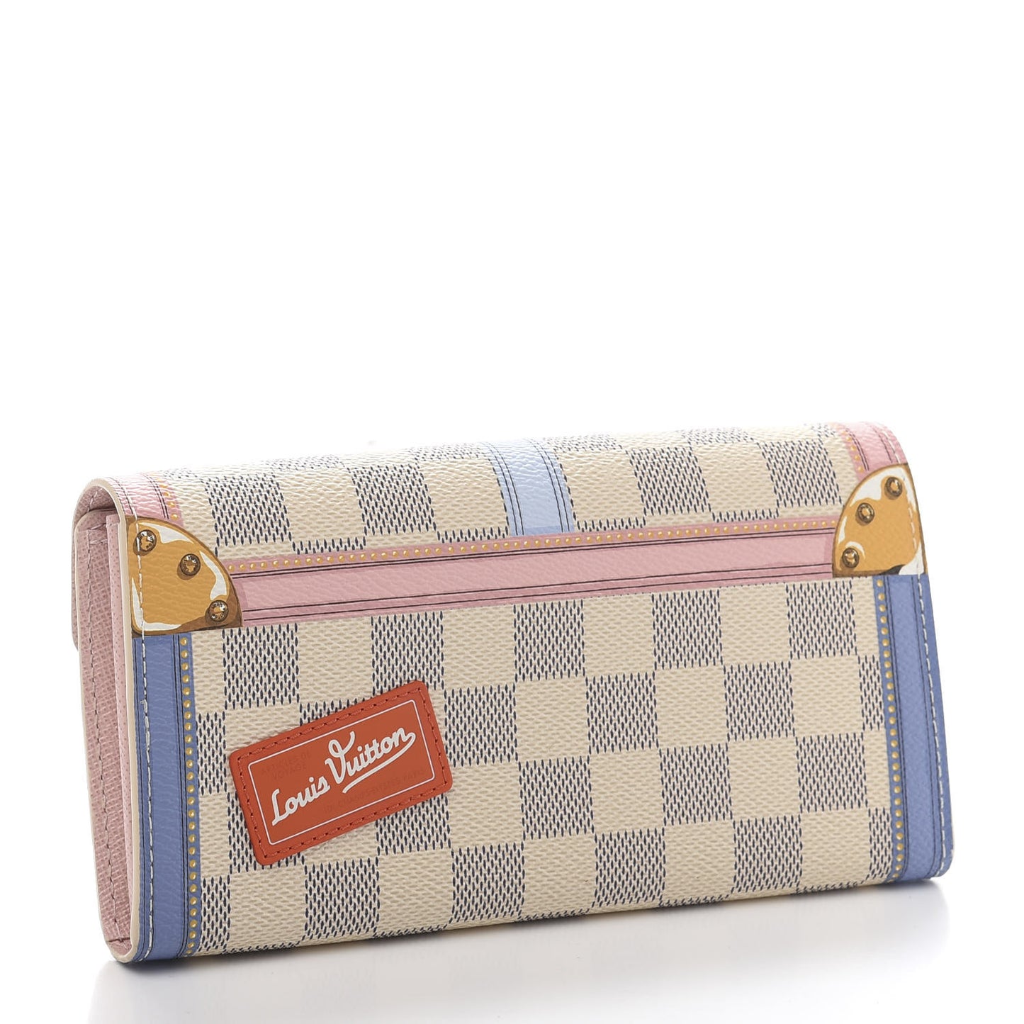 Damier Azur Summer Trunks Sarah Wallet NM