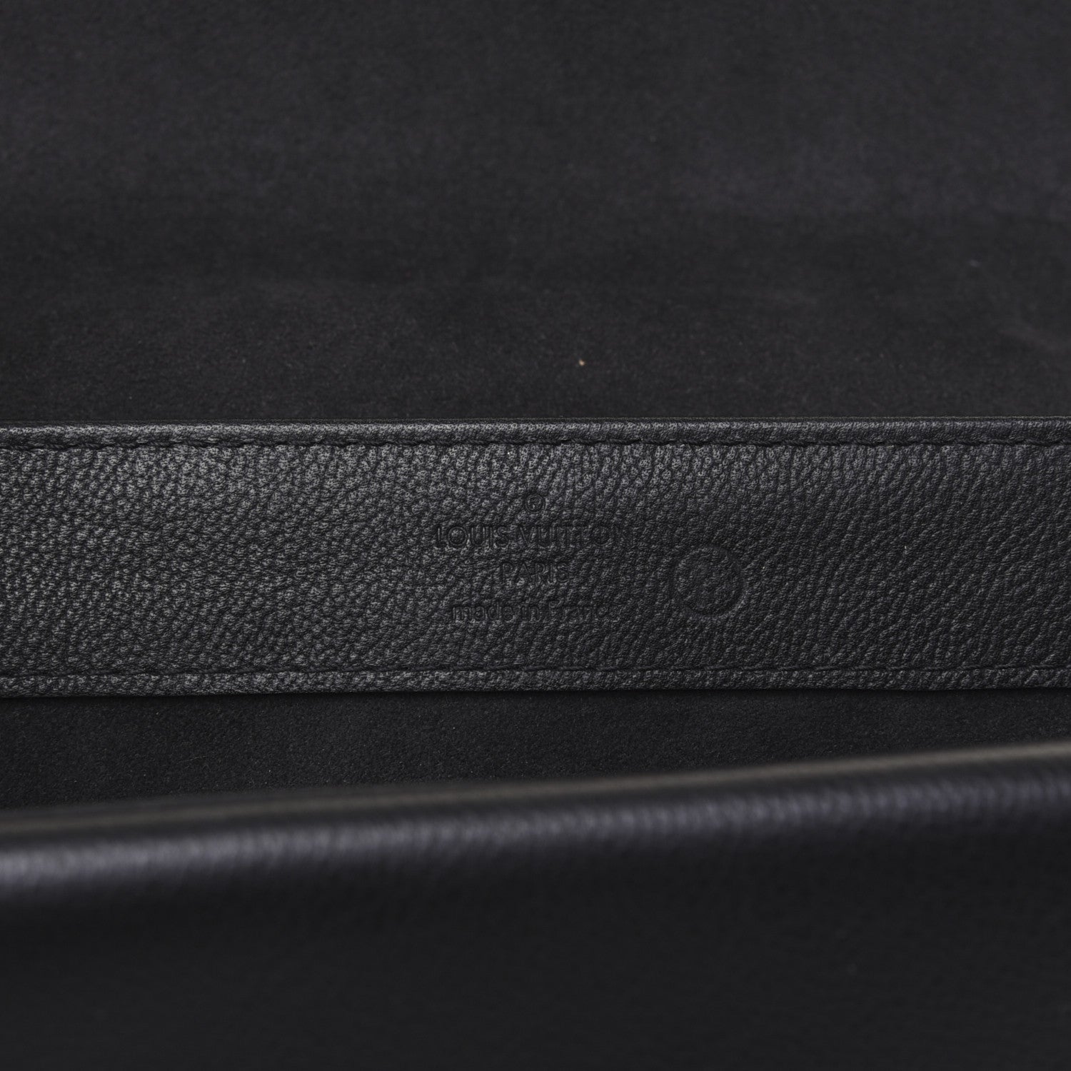 Louis Vuitton Monogram Cuir Plume Ecume Very Chain Bag Black 8 of 19