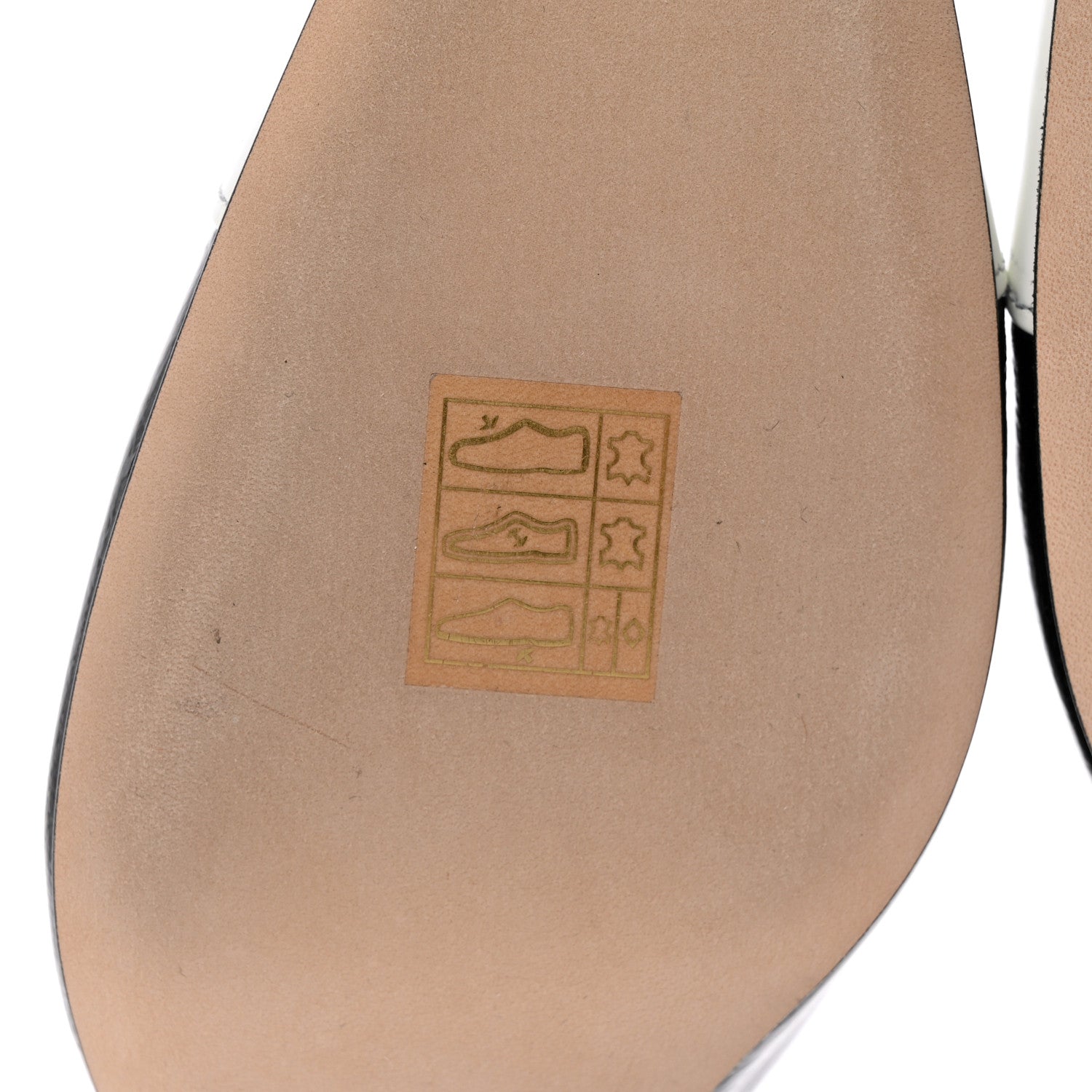 Chanel Patent Cap Toe CC Slingback Flats 36.5 Black White 7 of 13