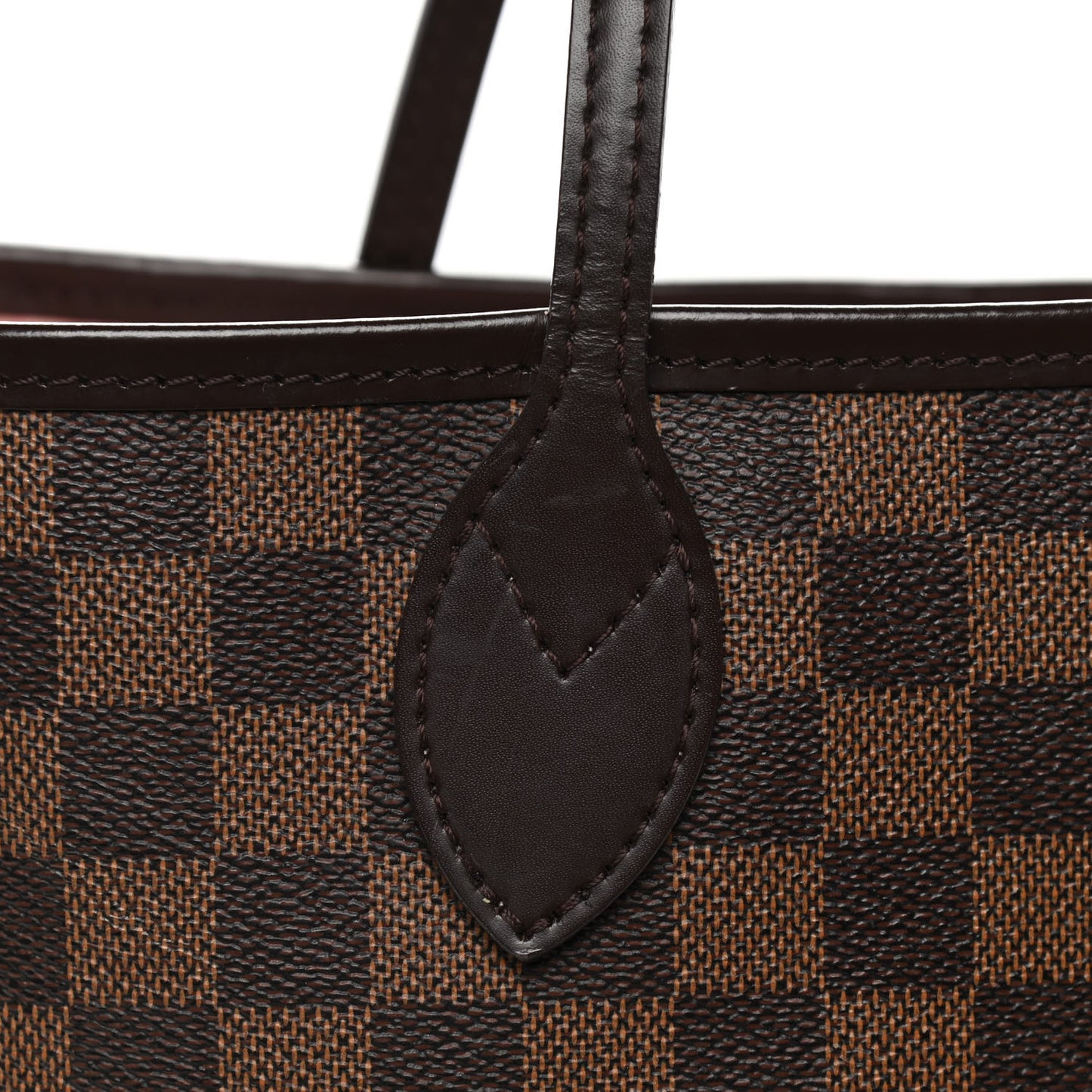 Damier Ebene Neo Neverfull MM Rose Ballerine