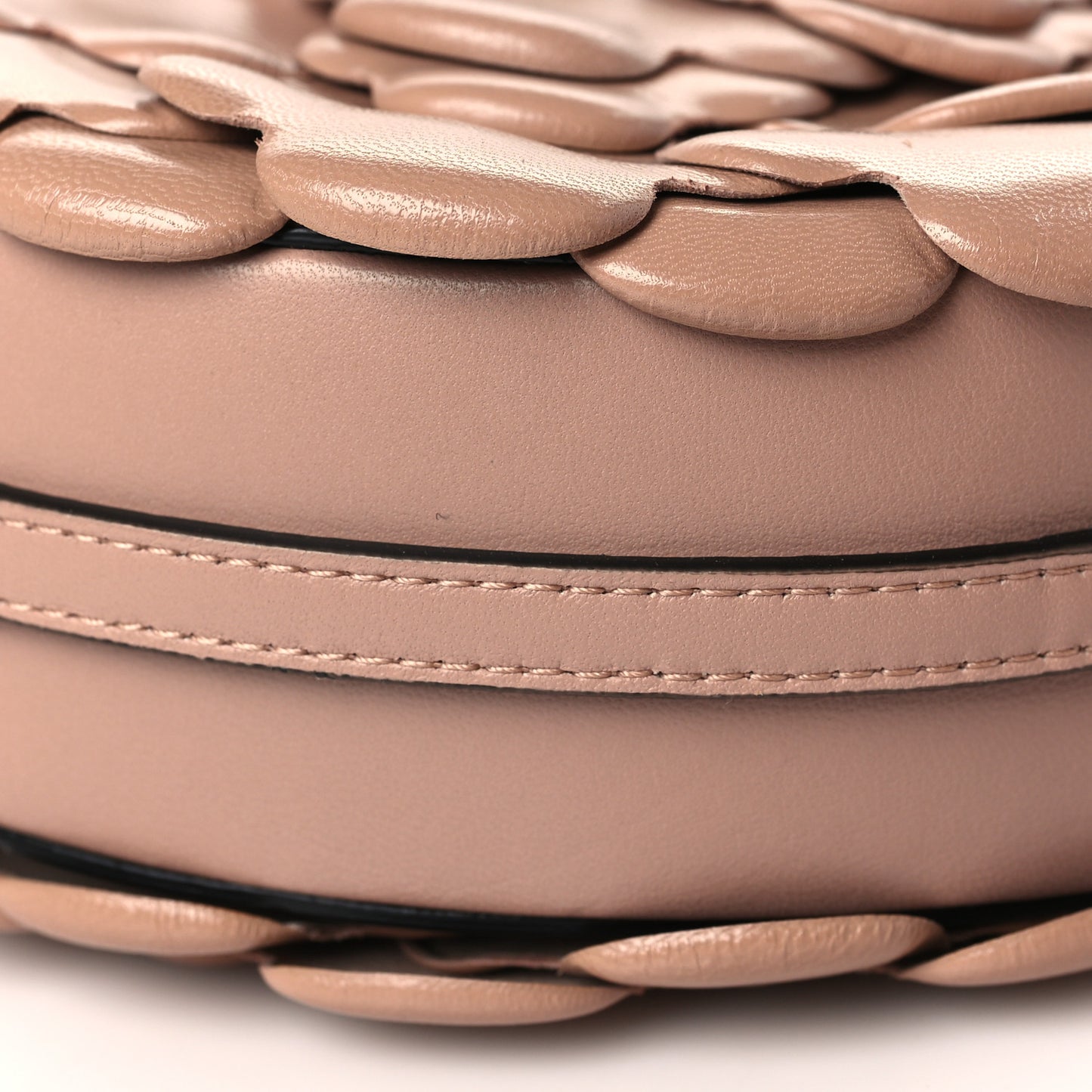 Nappa Atelier 03 Rose Edition Round Crossbody Bag Rose Cannelle