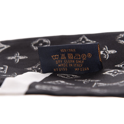 Louis Vuitton Silk Catogram Classic Bandeau Black 5 of 5