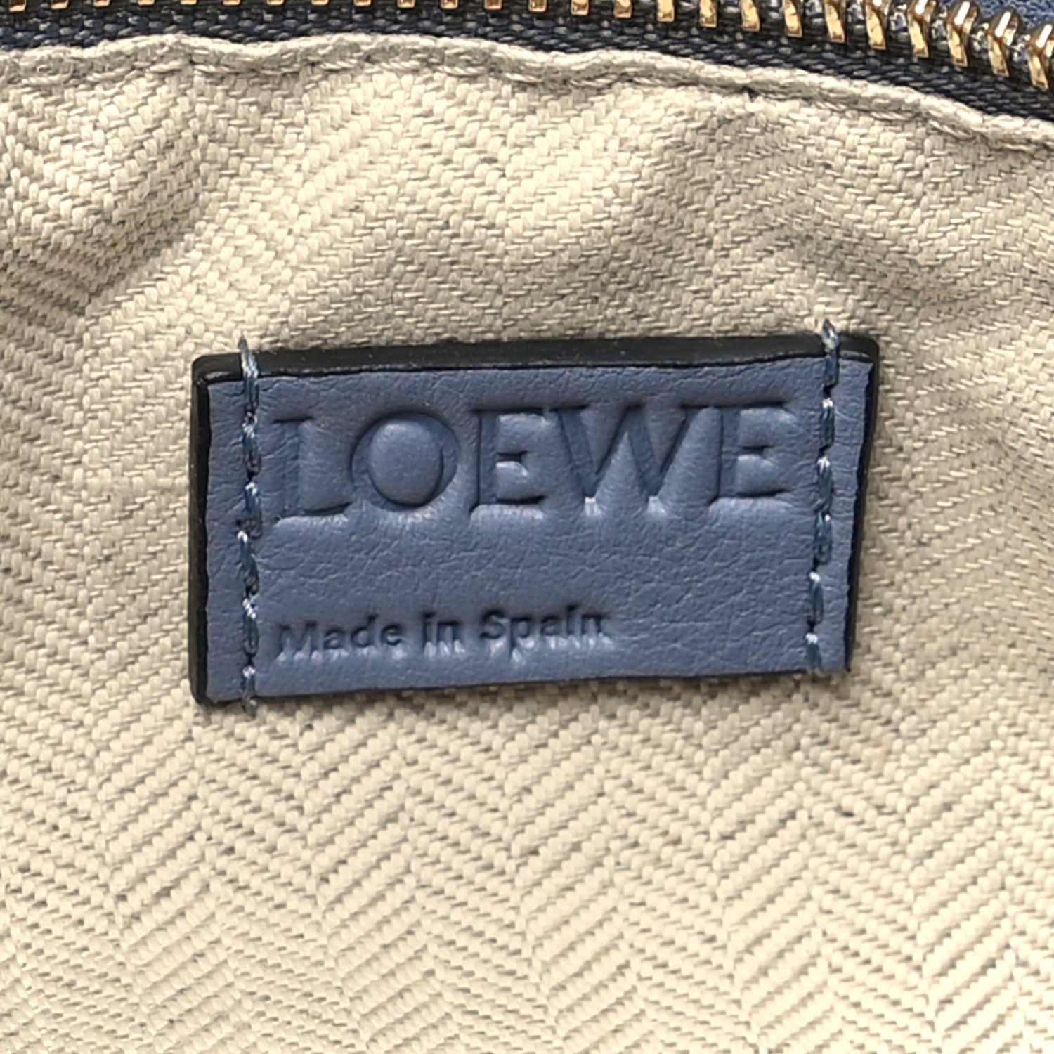 Loewe Calfskin Small Puzzle Bag Atlantic Blue 6 of 9