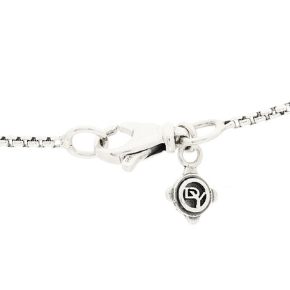 David Yurman Sterling Silver 18K Yellow Gold Belmont Heart Pendant Necklace 5 of 5