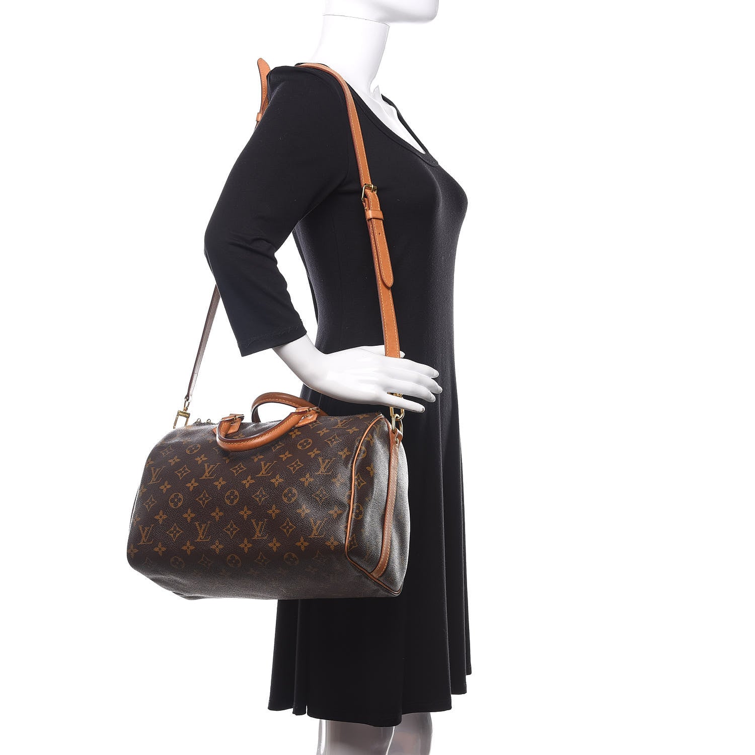 Louis Vuitton Monogram Speedy Bandouliere 30 2 of 16