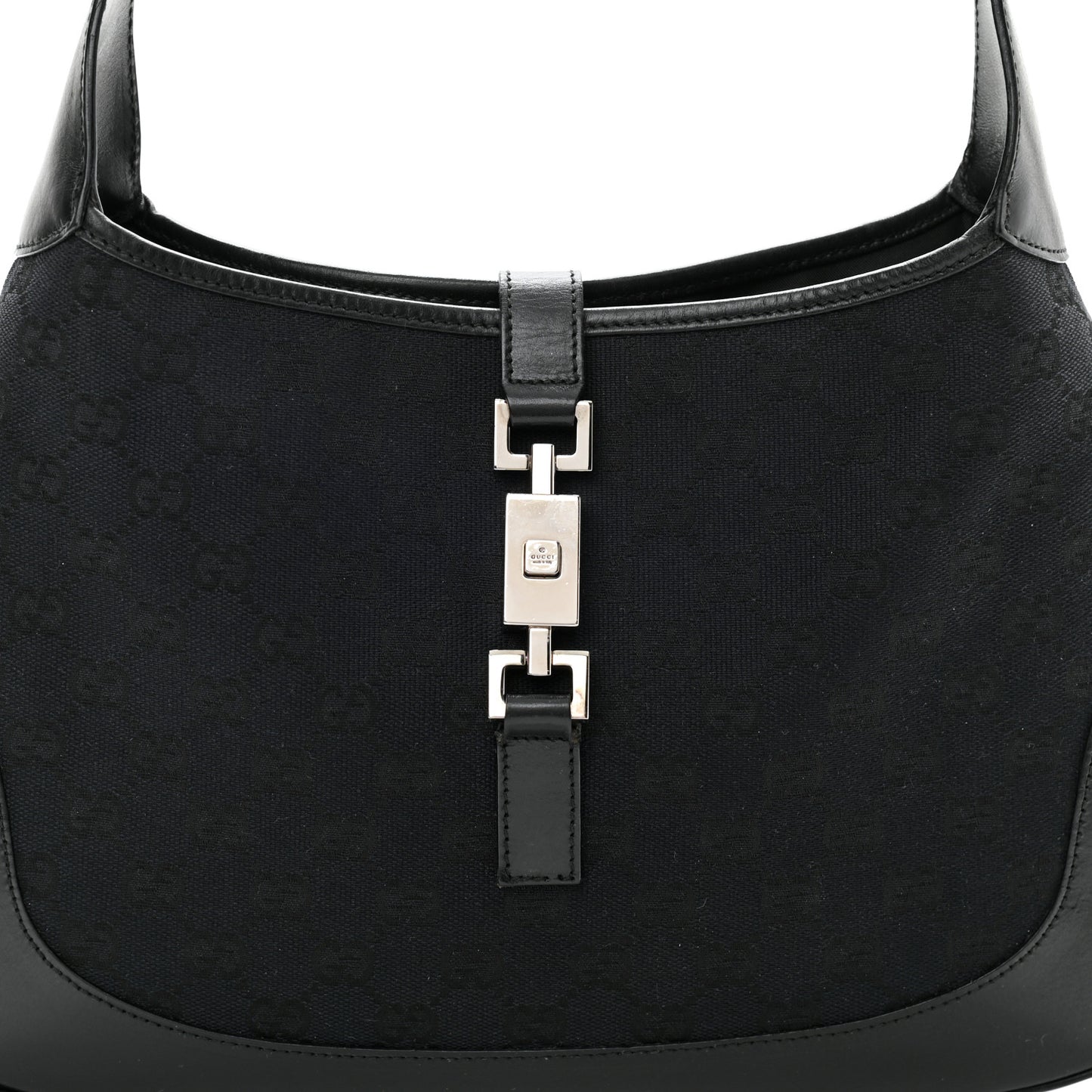 Monogram Jackie O Hobo Black