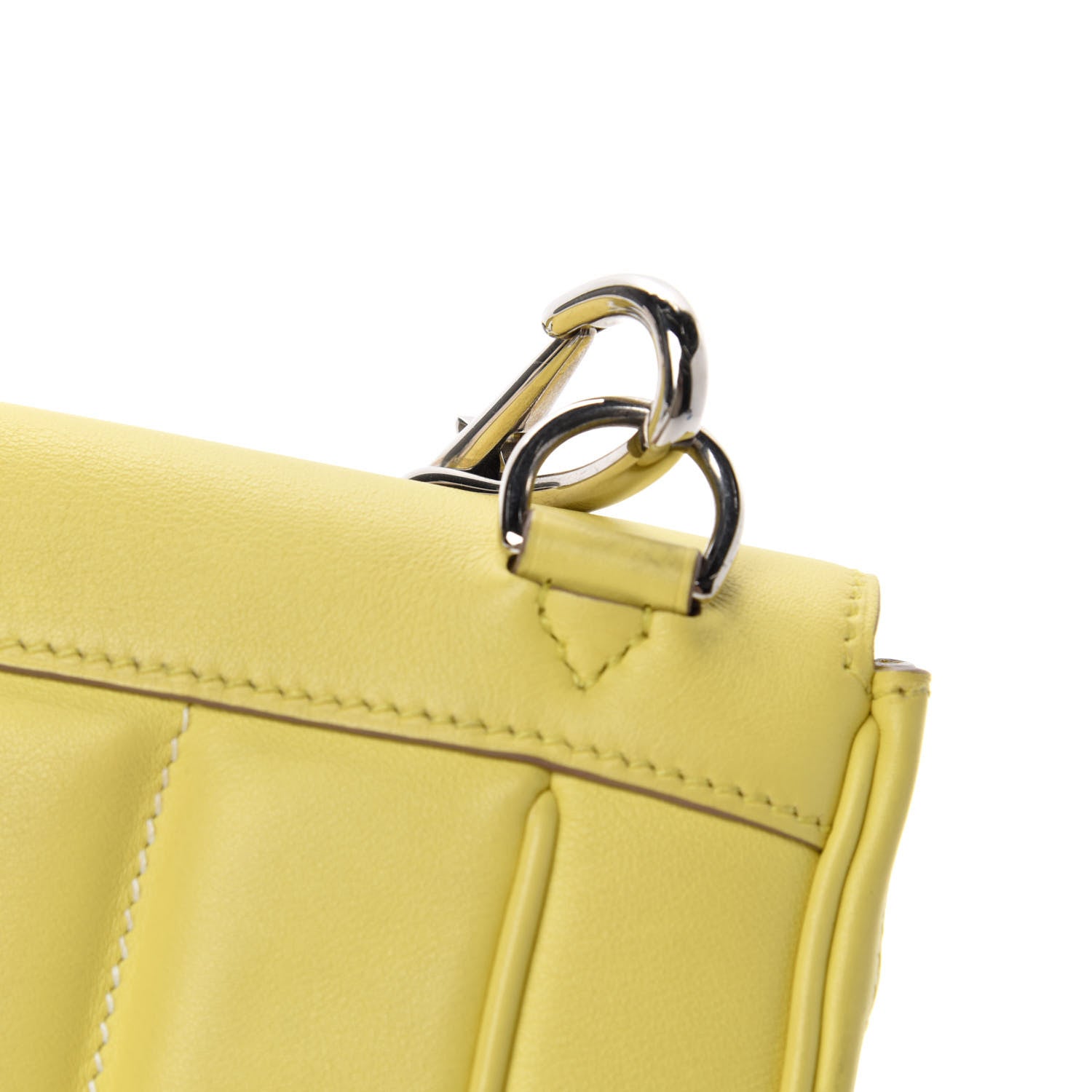 Hermes Swift Mini Sac Berline Soufre 9 of 16