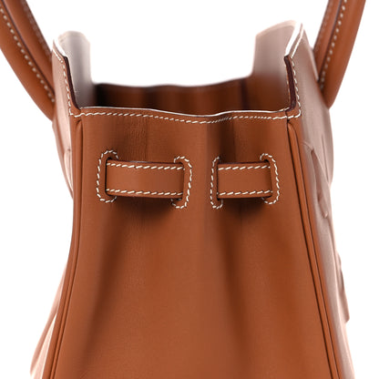 Hermes Swift Birkin Shadow 25 Gold 15 of 26