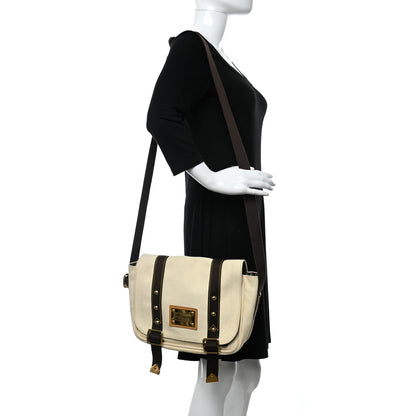 Louis Vuitton Antigua Besace PM Messenger White 2 of 21