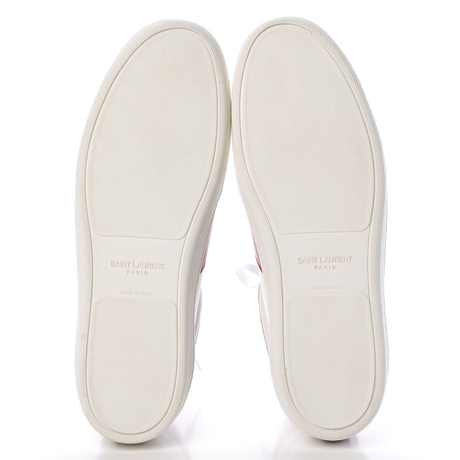 Saint Laurent Calfskin Mens Court Classic SL/10H High Top Sneakers 45 White Red 5 of 10