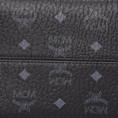 MCM Visetos Medium Klara Hobo Red Black 10 of 12