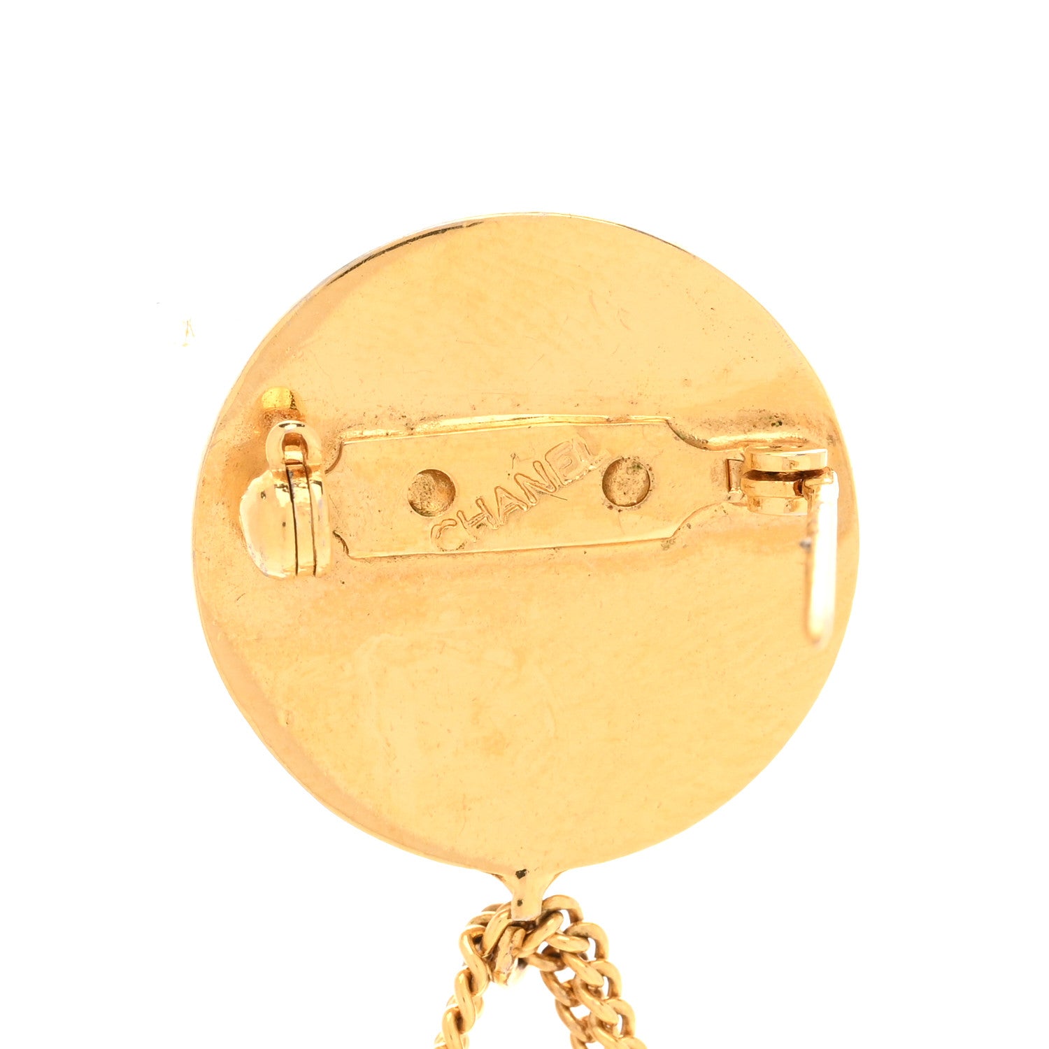 Chanel Metal CC Flap Bag Brooch Gold Gold 1867539 – FASHIONPHILE