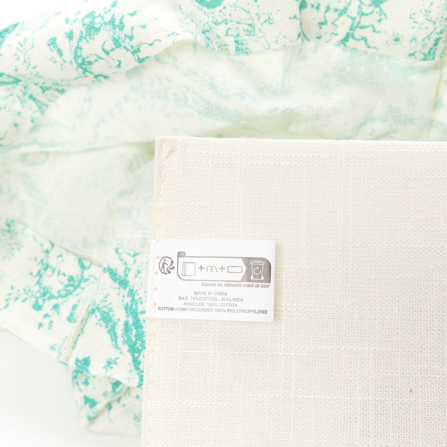 Canvas Dioriviera Toile de Jouy Soleil Tote Aquamarina