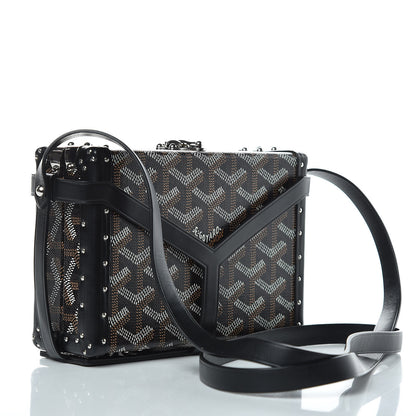 Goyard Goyardine Minaudiere Trunk Bag Black 3 of 11