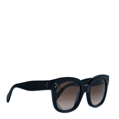 Celine New Audrey Sunglasses CL 41805/S Black 3 of 5