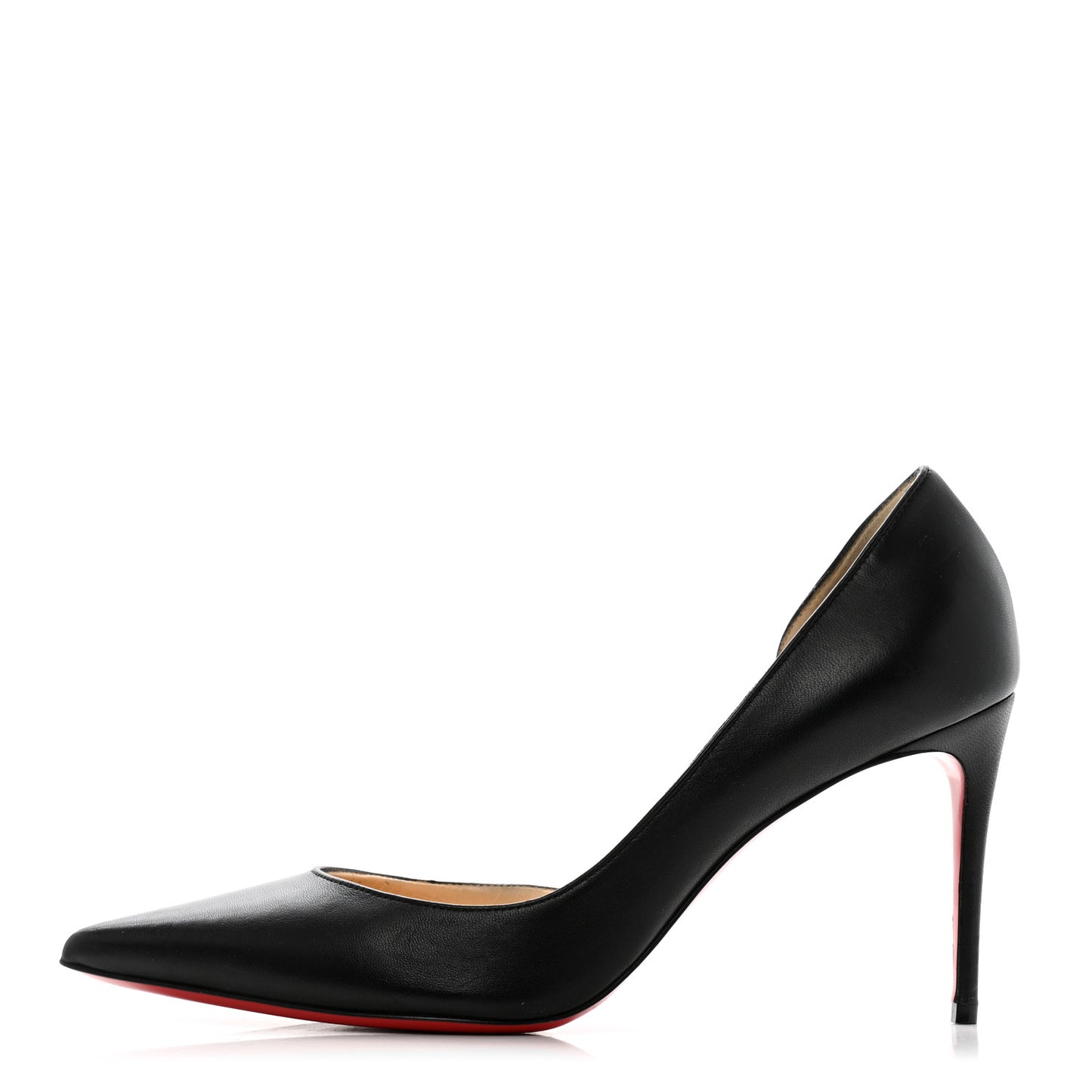 Shiny Nappa Iriza 85 Pumps 39.5 Black