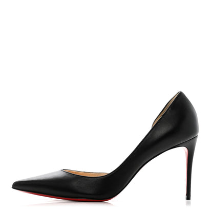 Christian Louboutin Shiny Nappa Iriza 85 Pumps 39.5 Black 1 of 10