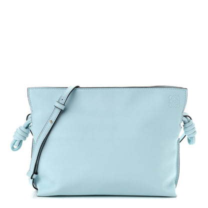 Loewe Calfskin Flamenco Knot Bag Crystal Blue 1 of 9