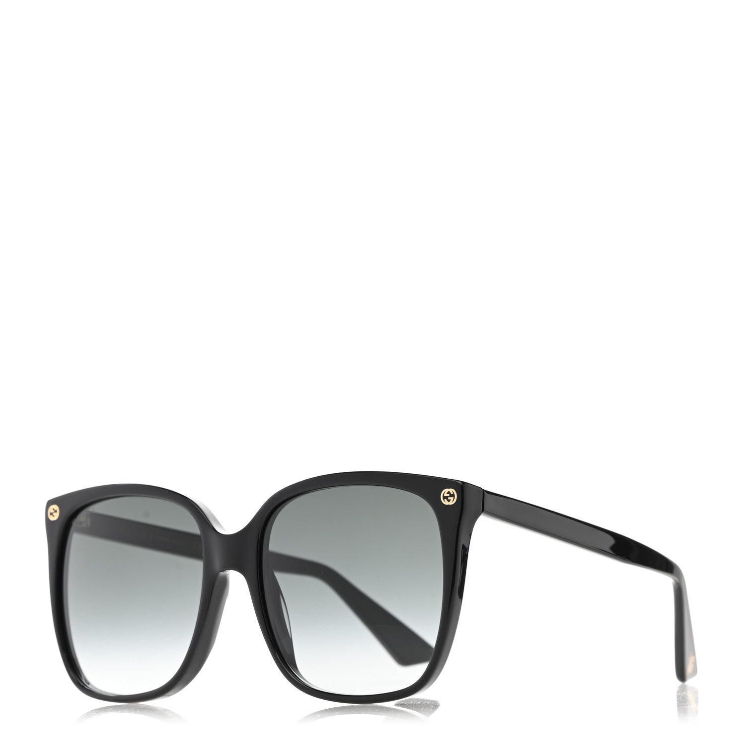 Gucci Acetate GG Sunglasses GG0022S Black 1 of 7