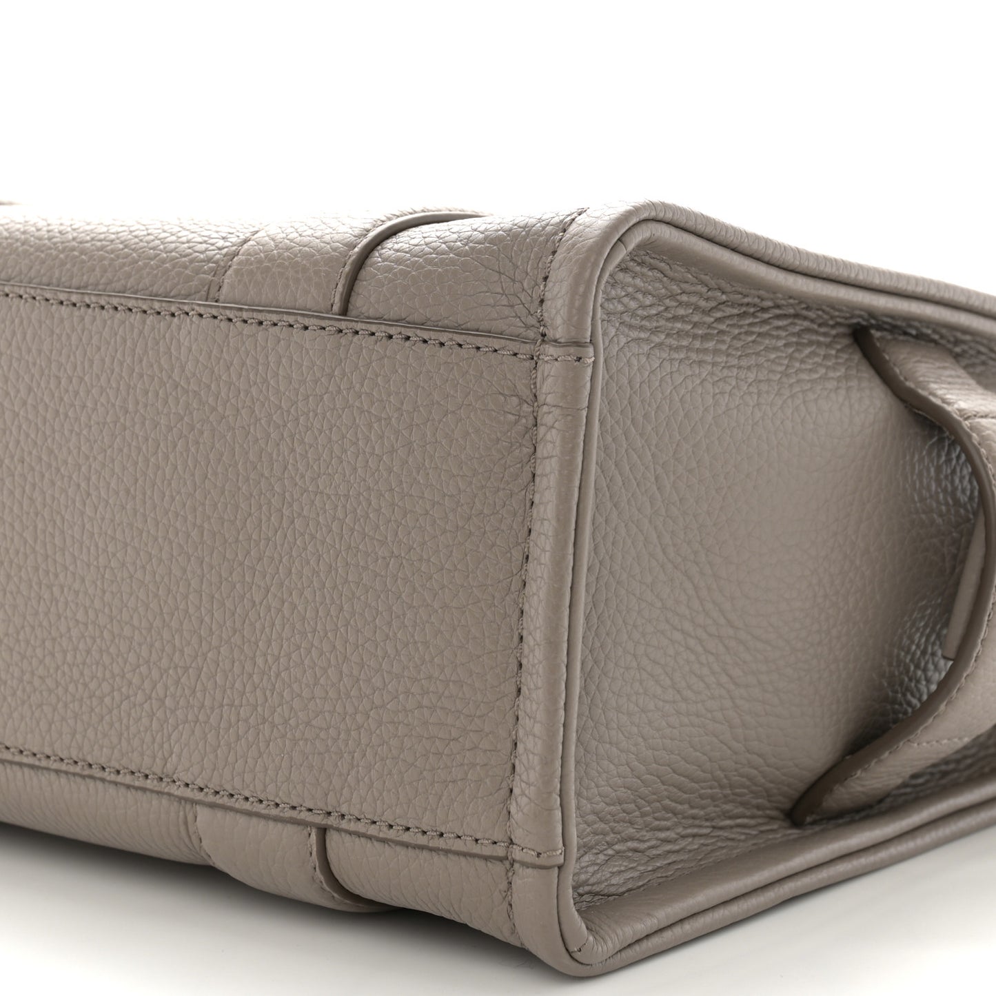 Grained Calfskin Small The Tote Bag Cement
