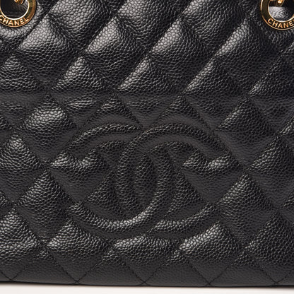 Chanel Caviar Quilted Petit Timeless Tote PTT Black 12 of 12