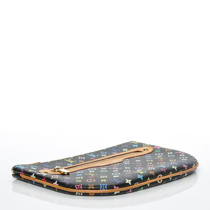 Louis Vuitton Monogram Multicolor Pochette Plate GM Black 4 of 6