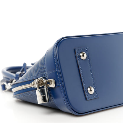 Louis Vuitton Epi Alma BB Indigo 9 of 10