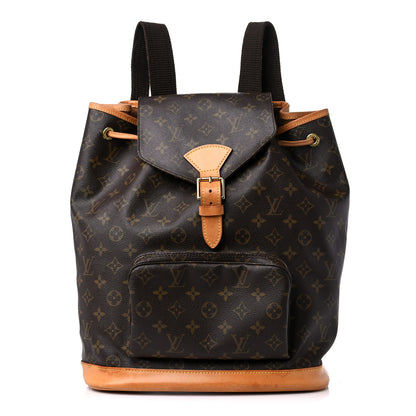 Louis Vuitton Monogram Montsouris GM Backpack 1 of 17