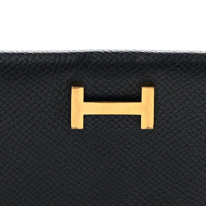 Hermes Epsom Bearn Gusset Wallet Bleu Indigo 11 of 11