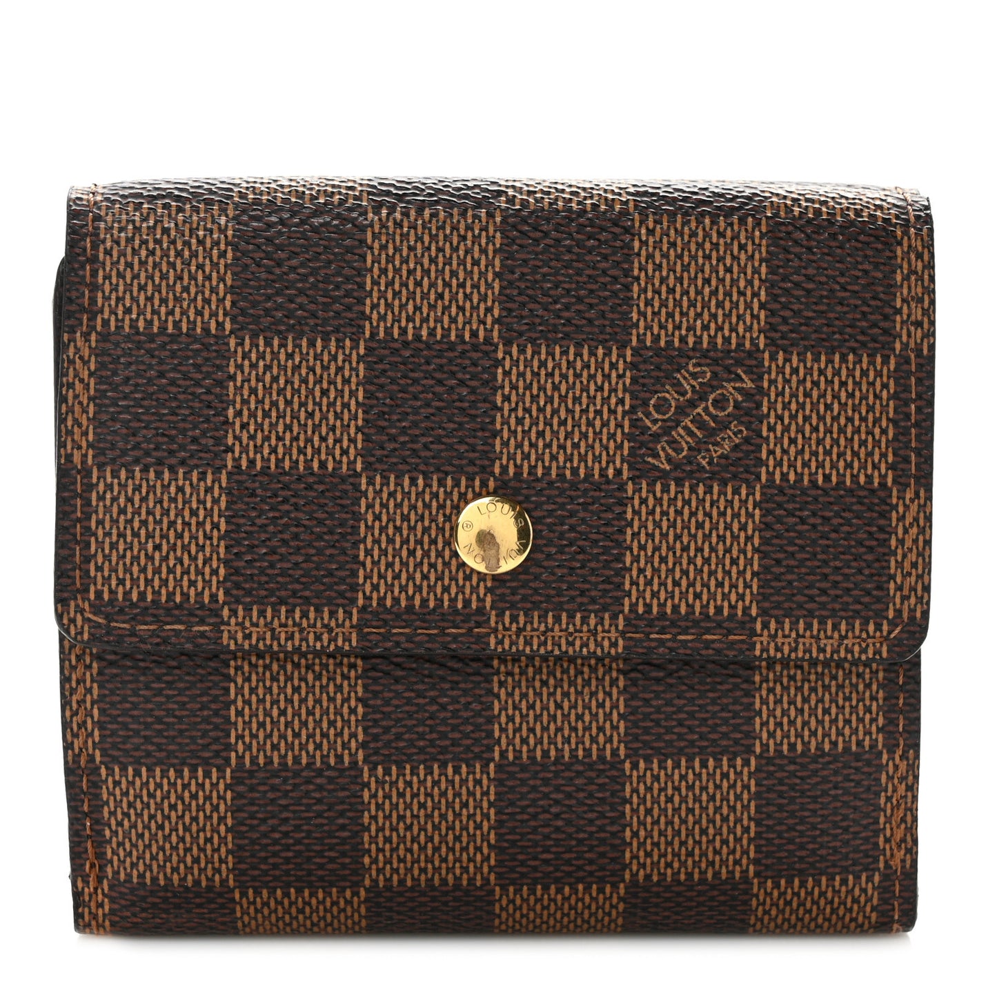 Damier Ebene Elise Wallet