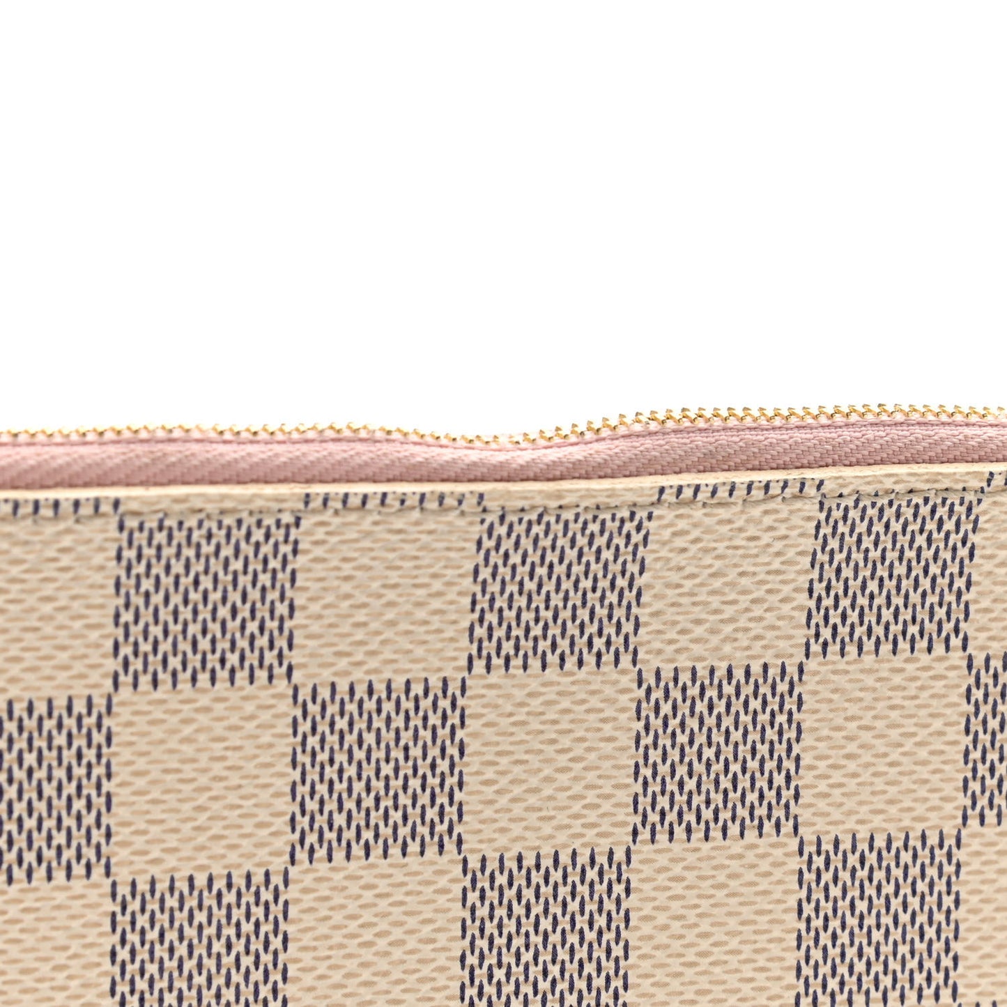 Damier Azur Neverfull MM GM Pochette Rose Ballerine