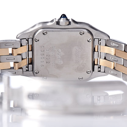 Cartier Stainless Steel 18K Yellow Gold 22mm Panthere Quartz Watch 6 of 7