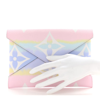 Louis Vuitton LOUIS VUITTON Monogram Escale Large Kirigami Pochette Pastel 2 of 7