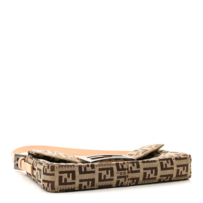 Fendi Zucchino Mini Baguette Brown 4 of 9