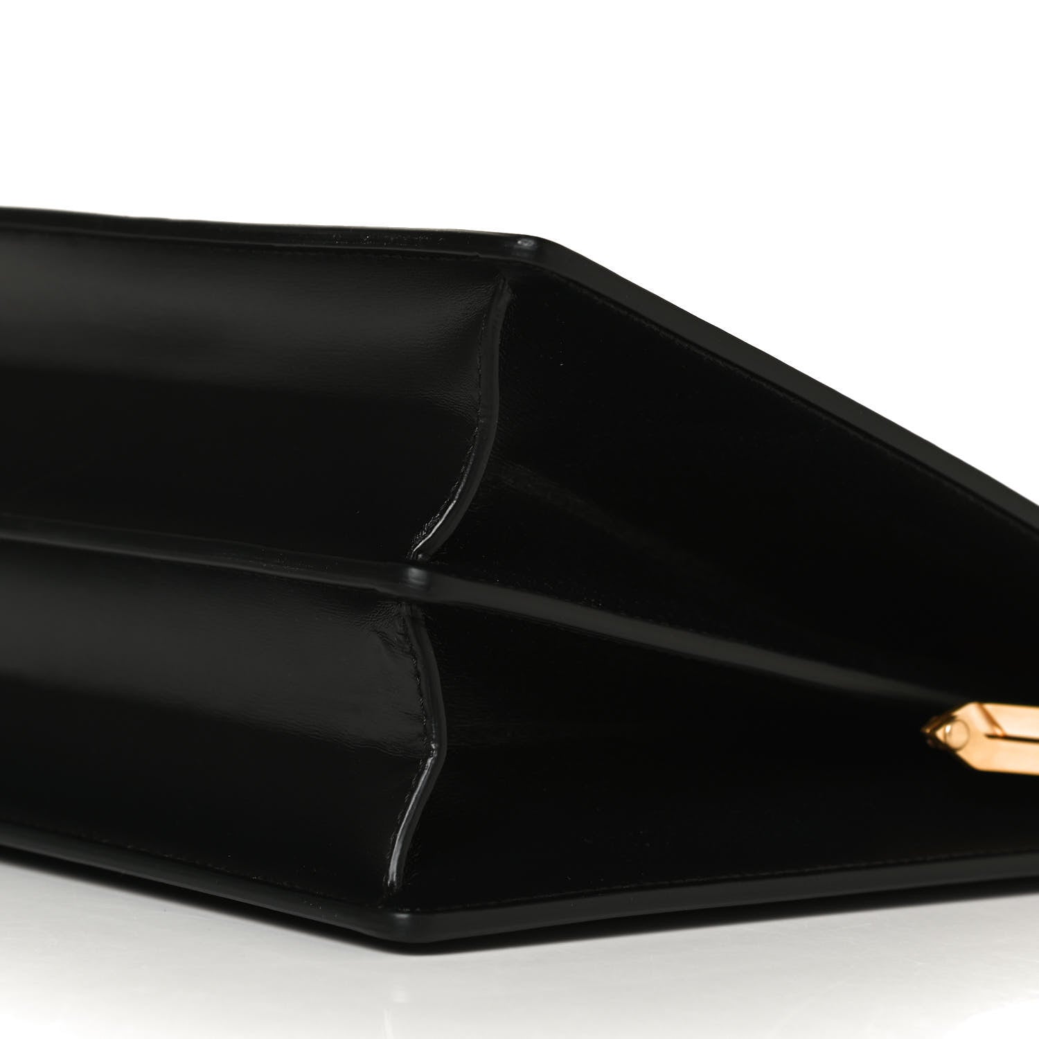 Celine Box Calfskin Medium Clasp Bag Black 10 of 10