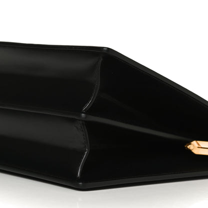 Celine Box Calfskin Medium Clasp Bag Black 10 of 10