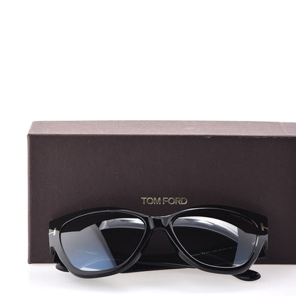 Tom Ford Acetate Anoushka Cat Eye Sunglasses TF371 Black 7 of 7