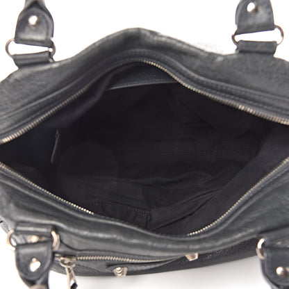 Balenciaga Agneau Giant 12 Silver Hardware Boston Anthracite 5 of 12