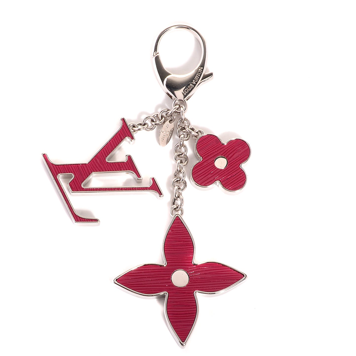 Fleur d'Epi Bag Charm Fuchsia