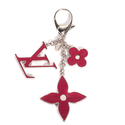 Louis Vuitton Fleur d'Epi Bag Charm Fuchsia 1 of 6