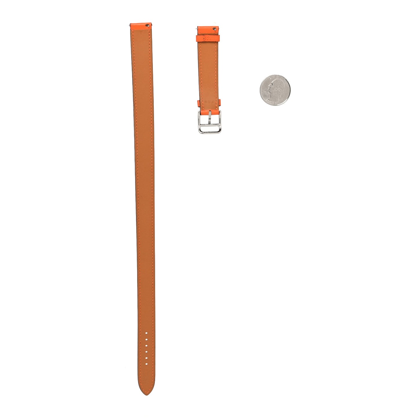 Swift Heure H Hour Watch PM Double Tour Strap Orange