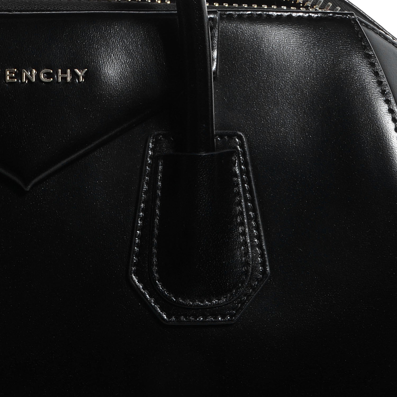 Givenchy Shiny Lord Calfskin Medium Antigona Black 9 of 11